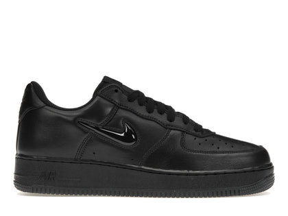 Nike Air Force 1 Low Retro Color of the Month Jewel Triple Black - authentic Nike sneakers