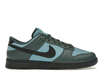 Nike Dunk Low Retro SE Vintage Green Denim Turquoise Anthracite Black - authentic Nike sneakers
