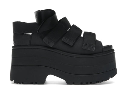 UGG GoldenRise Platform Sandals Black (Women's) - authentic UGG sneakers