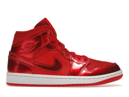 Jordan 1 Mid SE Pomegranate (Women's) - authentic Jordan sneakers