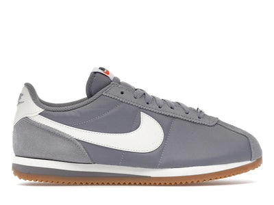 Nike Cortez Textile Cement Grey Gum Light Brown Safety Orange Sail (Women's)