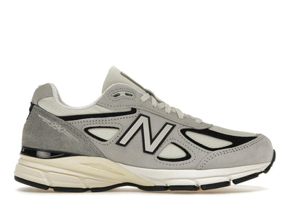 New Balance 990v4 MiUSA Teddy Santis Grey Black Cream - authentic New Balance sneakers