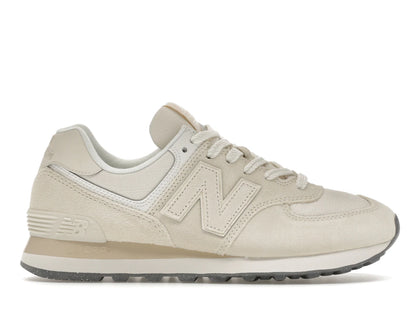 New Balance 574 Linen Sea Salt (Women's) - authentic New Balance sneakers
