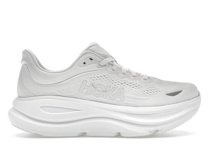Hoka One One Bondi 9 Triple White (Women's) - authentic Hoka One One sneakers