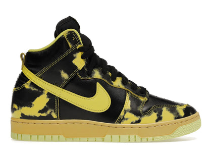 Nike Dunk High 1985 SP Yellow Acid Wash - authentic Nike sneakers