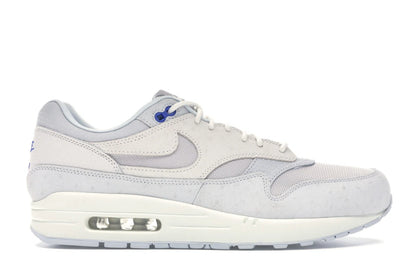 Nike Air Max 1 Pure Platinum Racer Blue - authentic Nike sneakers