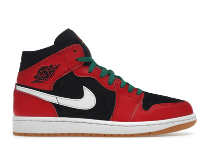 Jordan 1 Mid SE Christmas - authentic Jordan sneakers