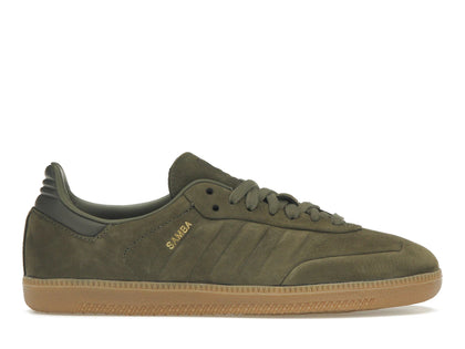 adidas Samba OG Olive Strata Gum - authentic adidas sneakers