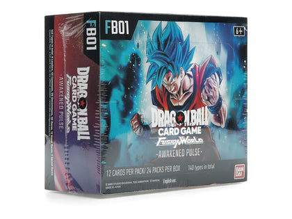 Dragon Ball Z Fusion World Awakened Pulse FB01 Booster Box (English) - authentic Dragon Ball Z product