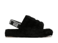 UGG Fluff Yeah Slide Black (Kids)