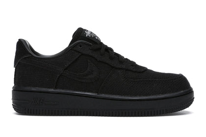 Nike Air Force 1 Low Stussy Black (PS) - authentic Nike sneakers