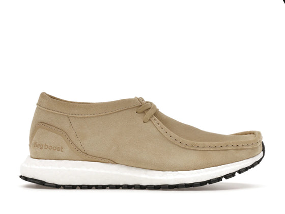 adidas x Clarks Originals Ultra Boost Wallabee Ronnie Fieg 8th Street Maple - authentic adidas sneakers