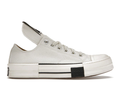Converse DRKSTR Chuck Taylor All Star 70 Ox Rick Owens DRKSHDW White - authentic Converse sneakers