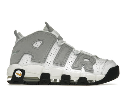 Nike Air More Uptempo Wolf Grey Solar Flare - authentic Nike sneakers