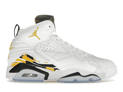 Jordan MVP White Yellow Ochre - authentic Jordan sneakers
