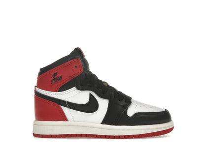 Jordan 1 Retro High OG Black Toe Reimagined (PS) - authentic Jordan sneakers