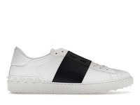 Valentino Garavani Open White Black Band White