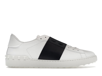 Valentino Garavani Open White Black Band White - authentic Valentino sneakers
