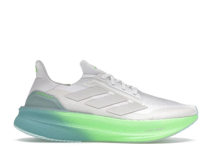 adidas Ultra Boost 5X Cloud White Dash Grey Lime Burst - authentic adidas sneakers