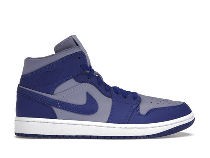 Jordan 1 Mid SE Iron Purple Deep Royal (Women's) - authentic Jordan sneakers
