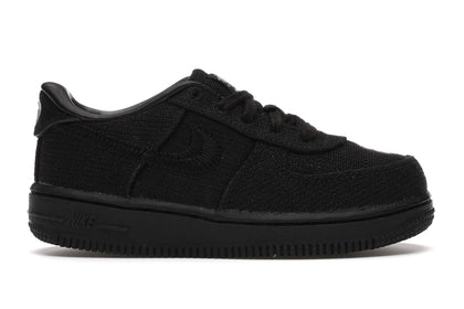 Nike Air Force 1 Low Stussy Black (TD) - authentic Nike sneakers