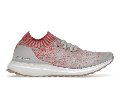adidas Ultra Boost PB Uncaged Raw White Shock Red (Women's) - authentic adidas sneakers