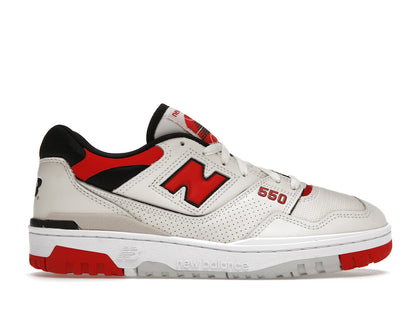 New Balance 550 Sea Salt True Red - authentic New Balance sneakers