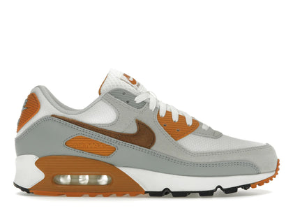 Nike Air Max 90 Summit White Monarch Light Pumice Light British Tan - authentic Nike sneakers