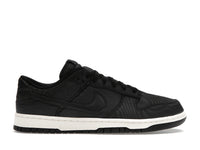 Nike Dunk Low Black Canvas