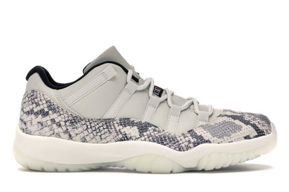 Jordan 11 Retro Low Snake Light Bone - authentic Jordan sneakers