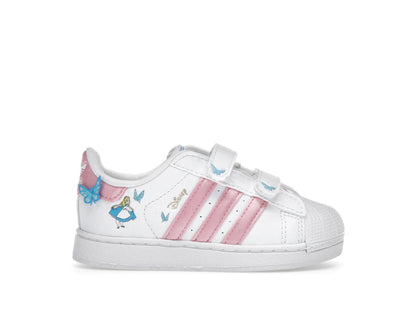adidas Superstar II Comfort Closure Disney White Light Pink Aquamarine (TD) - authentic adidas sneakers