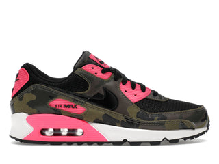Nike Air Max 90 Camo Pack Sequoia Hyper Pink - authentic Nike sneakers