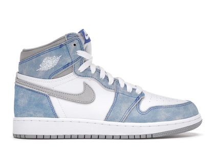 Jordan 1 Retro High Hyper Royal Smoke Grey (GS) - authentic Jordan sneakers