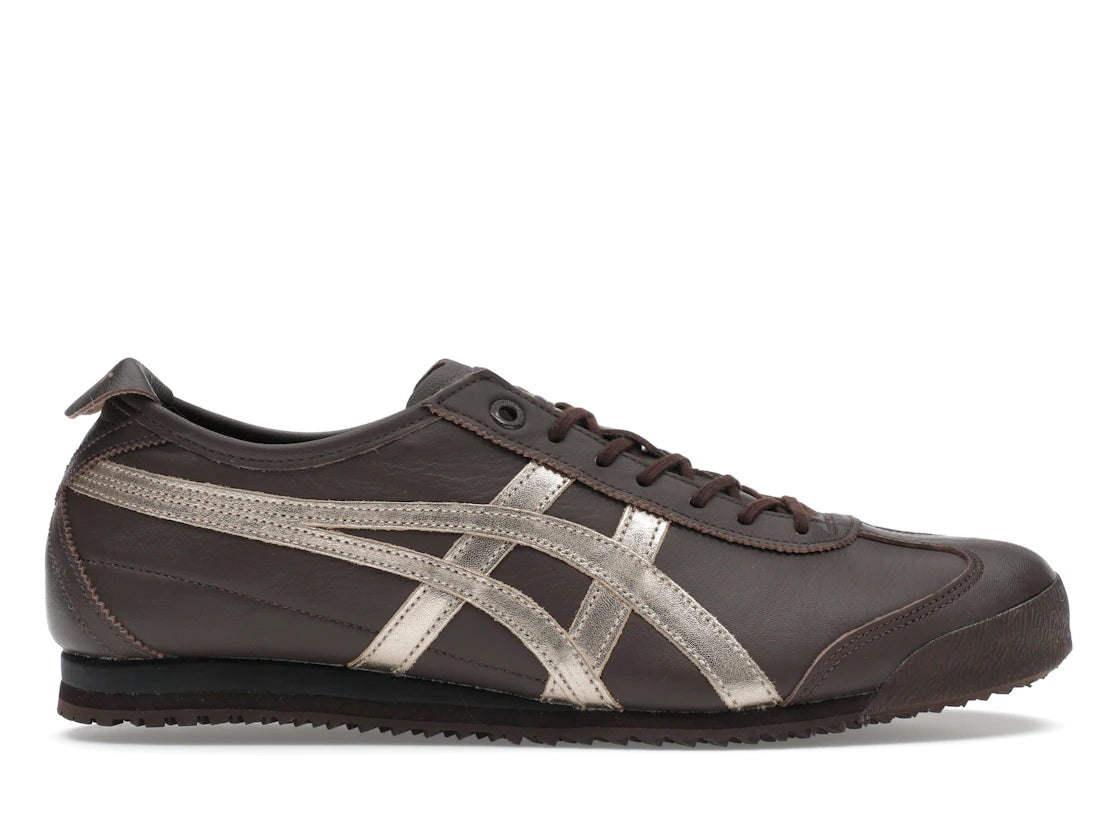 Onitsuka Tiger Mexico 66 SD Licorice Brown Champagne - vue 360