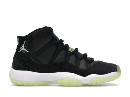 Jordan 11 Retro Black Barely Volt (GS) - authentic Jordan sneakers