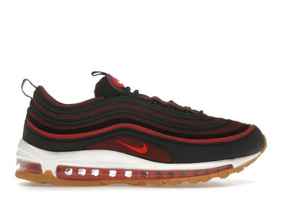 Nike Air Max 97 Black Team Scarlet