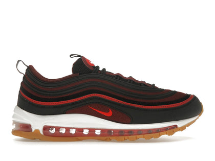 Nike Air Max 97 Black Team Scarlet - authentic Nike sneakers