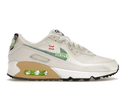 Nike Air Max 90 SE Summit White Neptune Green (Women's) - authentic Nike sneakers