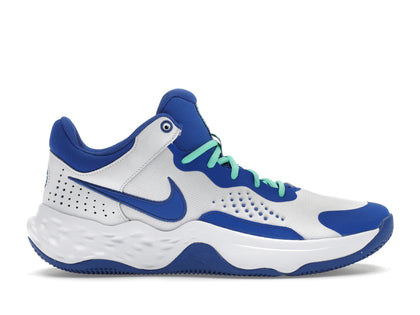 Nike Fly.By Mid 3 White Game Royal - authentic Nike sneakers