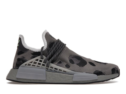 adidas NMD Hu Pharrell Animal Print Ash Grey - authentic adidas sneakers
