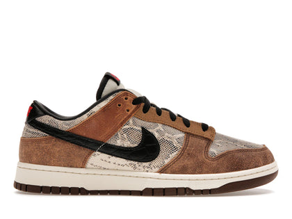 Nike Dunk Low Premium CO.JP Brown Snakeskin - authentic Nike sneakers