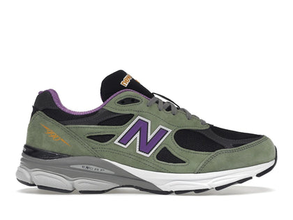 New Balance 990v3 MiUSA Teddy Santis Olive Leaf - authentic New Balance sneakers