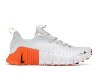 Nike Free Metcon 6 White Safety Orange Black