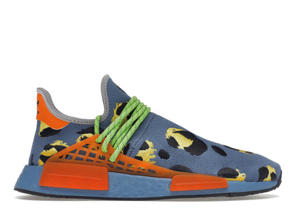 adidas NMD Hu Pharrell Animal Print Altered Blue - authentic adidas sneakers