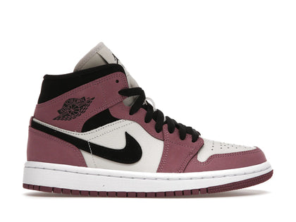 Jordan 1 Mid SE Light Mulberry (Women's) - authentic Jordan sneakers