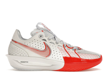 Nike Air Zoom GT Cut 3 White Picante Red - authentic Nike sneakers