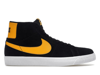 Nike SB Zoom Blazer Mid Black University Gold - authentic Nike sneakers