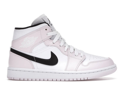 Jordan 1 Mid Barely Rose (Women's) - authentic Jordan sneakers