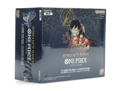 Bandai One Piece Card Game Romance Dawn Booster Box (OP-01) (English) - authentic Bandai product