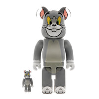 Bearbrick Tom and Jerry: Tom Flocky 100% & 400% Set